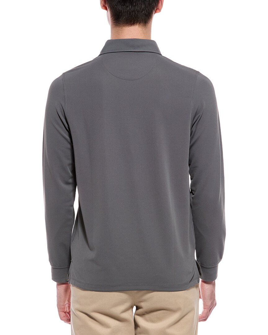 TailorByrd Tailorbyrd Micro Grid Performance Polo Shirt