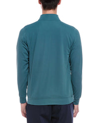 TailorByrd Tailorbyrd Micro Grid Textured Performance 1/4-Zip Pullover
