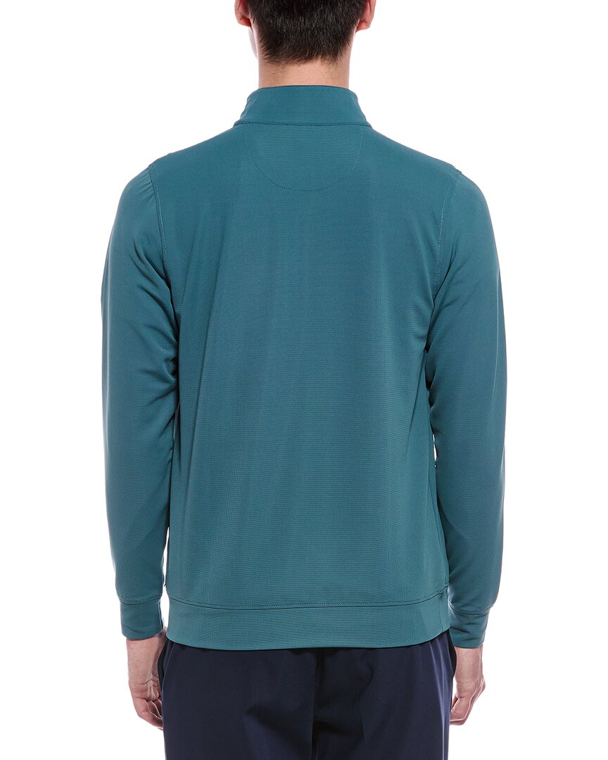 TailorByrd Tailorbyrd Micro Grid Textured Performance 1/4-Zip Pullover