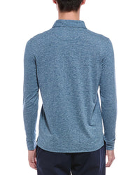 TailorByrd Tailorbyrd Brushed Mélange Polo Shirt
