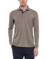Tailorbyrd Brushed Mélange Polo Shirt