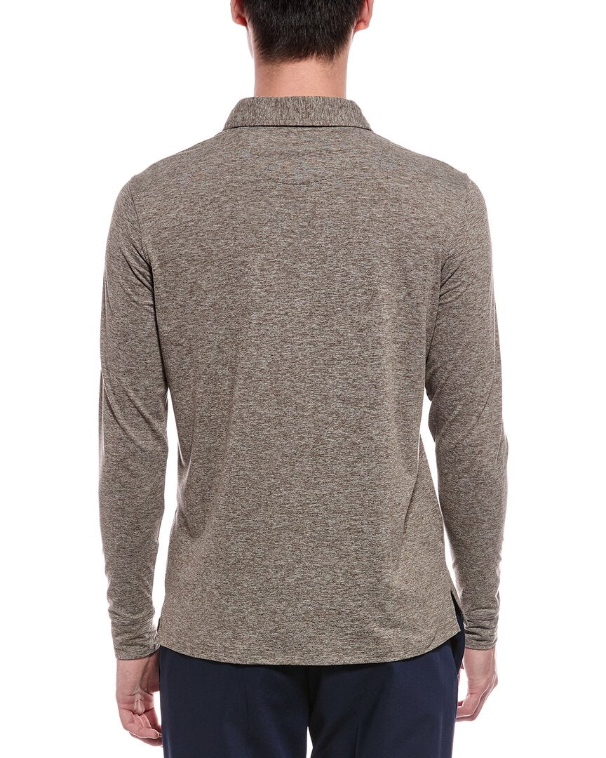 Tailorbyrd Brushed Mélange Polo Shirt