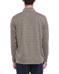 TailorByrd Tailorbyrd Brushed Mélange 1/4-Zip Pullover