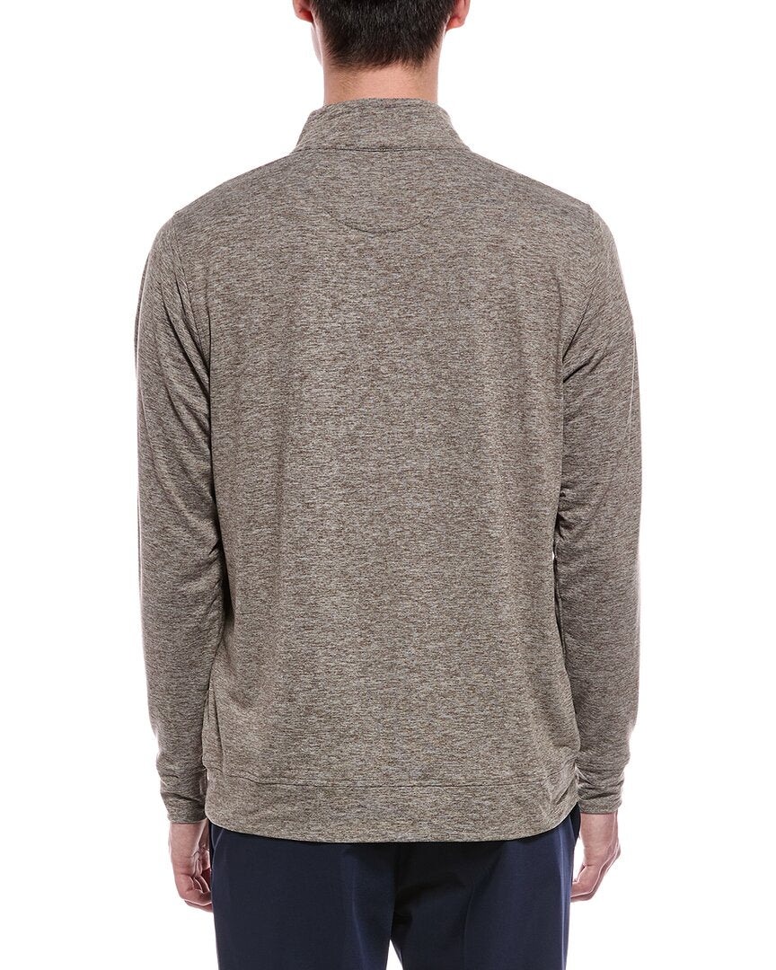 TailorByrd Tailorbyrd Brushed Mélange 1/4-Zip Pullover