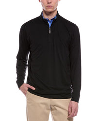 TailorByrd Tailorbyrd Brushed Mélange 1/4-Zip Pullover