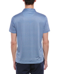 TailorByrd Tailorbyrd Diamond Geo Performance Polo Shirt