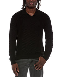 John Varvatos Haynes Johnny Collar Sweater