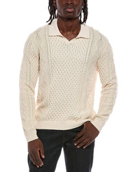 John Varvatos Haynes Johnny Collar Sweater