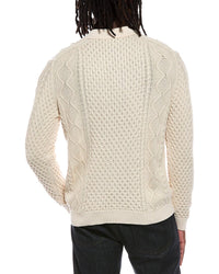 John Varvatos Haynes Johnny Collar Sweater