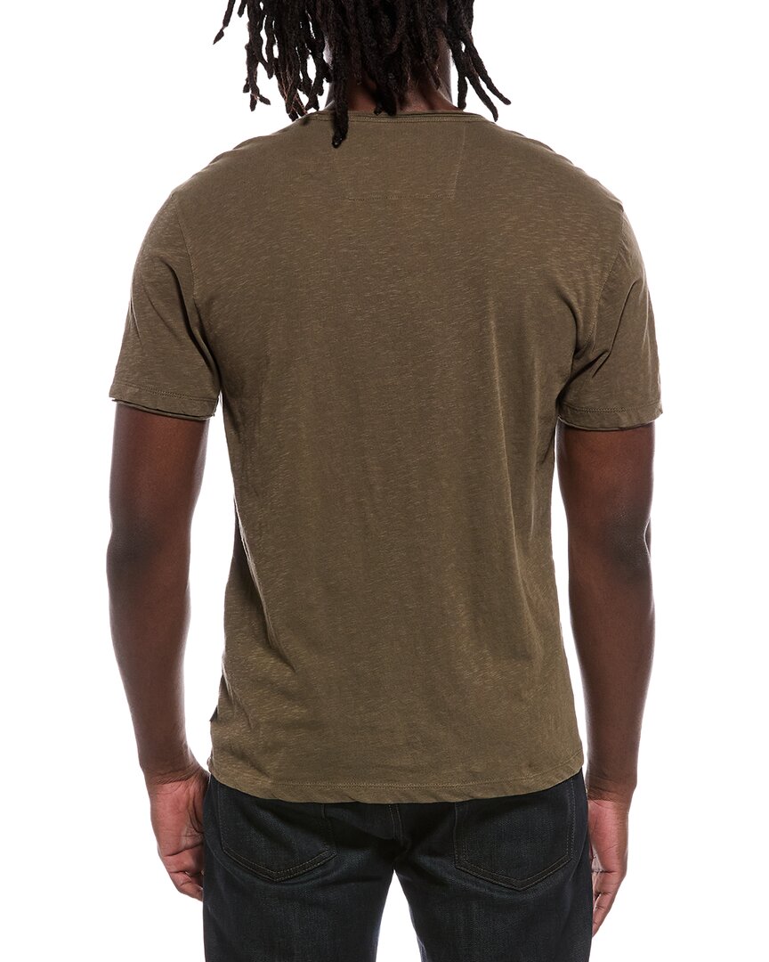 John Varvatos Miles Slub V-Neck Shirt