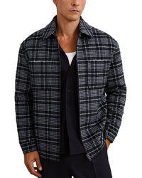Reiss Reiss Vitarli Wool-Blend Casual Shirt