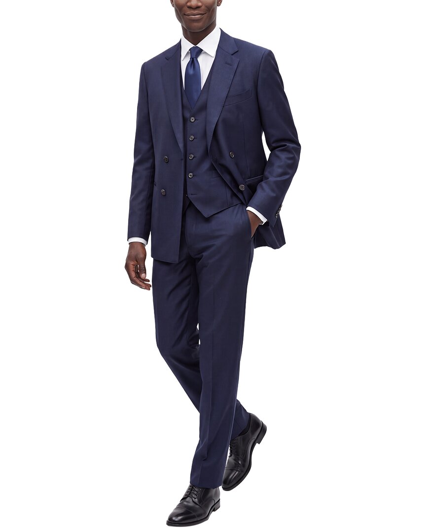 Canali 2Pc Wool & Mohair-Blend Suit