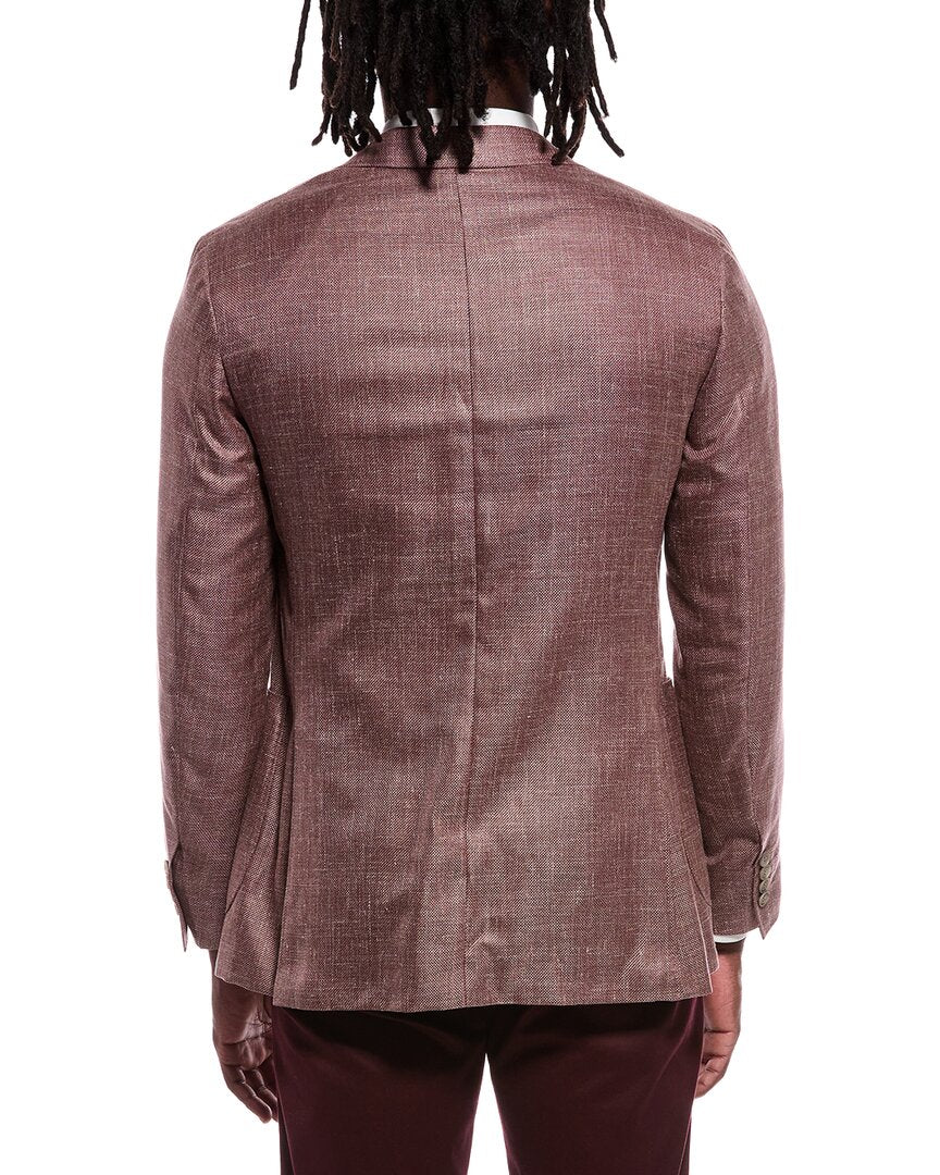 Canali Canali Cashmere, Silk, & Linen-Blend Blazer