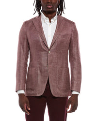 Canali Canali Cashmere, Silk, & Linen-Blend Blazer