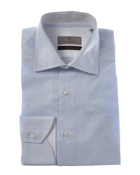 Canali Silk-Blend Dress Shirt