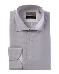 Canali Canali Silk-Blend Dress Shirt