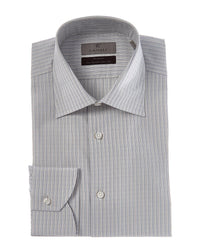 Canali Canali Silk-Blend Dress Shirt
