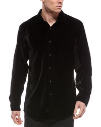 Hugo Hugo Boss Velvet Shirt Black