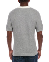 ATM Anthony Thomas Melillo Atm Anthony Thomas Melillo Colorblocked Cashmere-Blend Polo Sweater