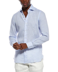 Isaia Isaia Mixed Linen Dress Shirt