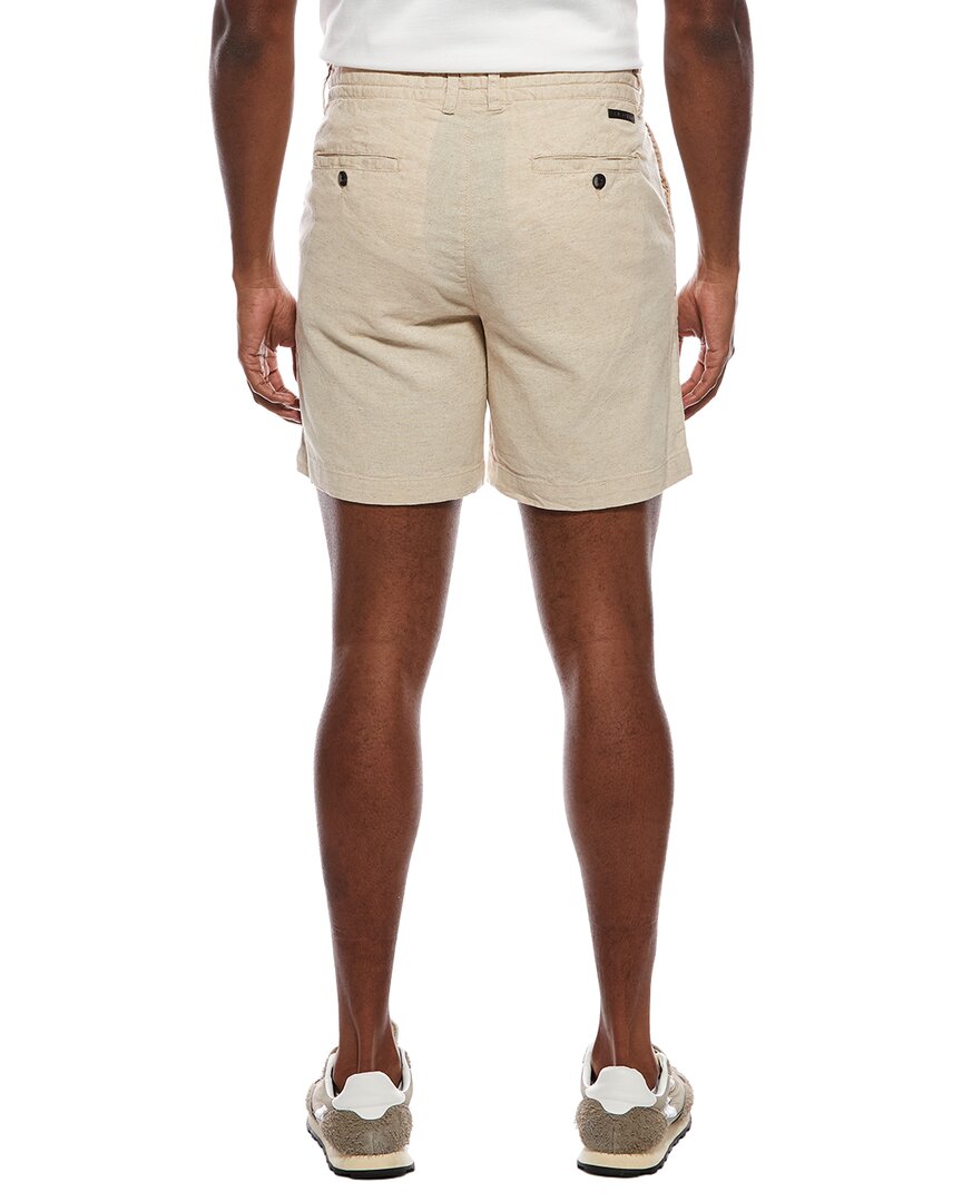 Civil Society Vito Linen-Blend Short
