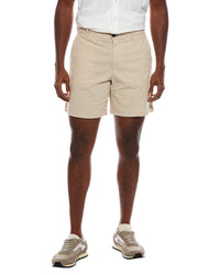Civil Society Vito Linen-Blend Short