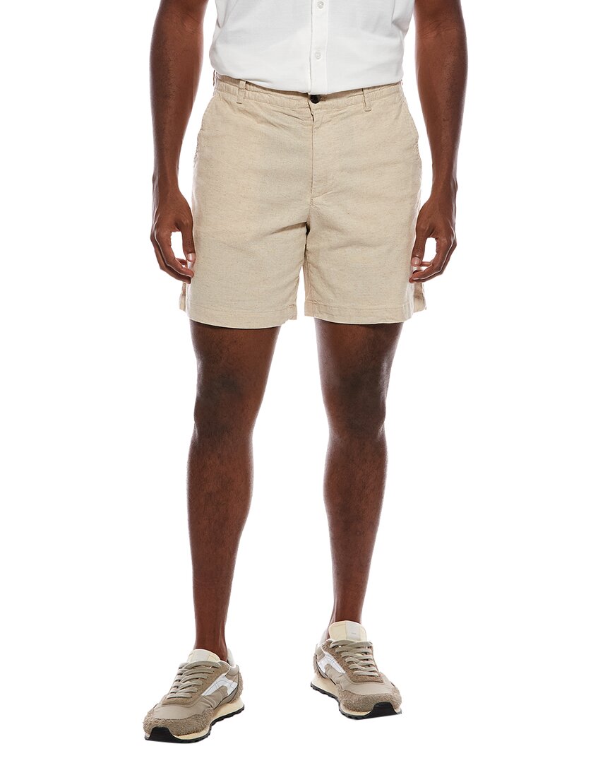 Civil Society Vito Linen-Blend Short