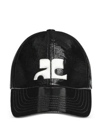 Courreges Women Cap With Vinyl Ac Logo