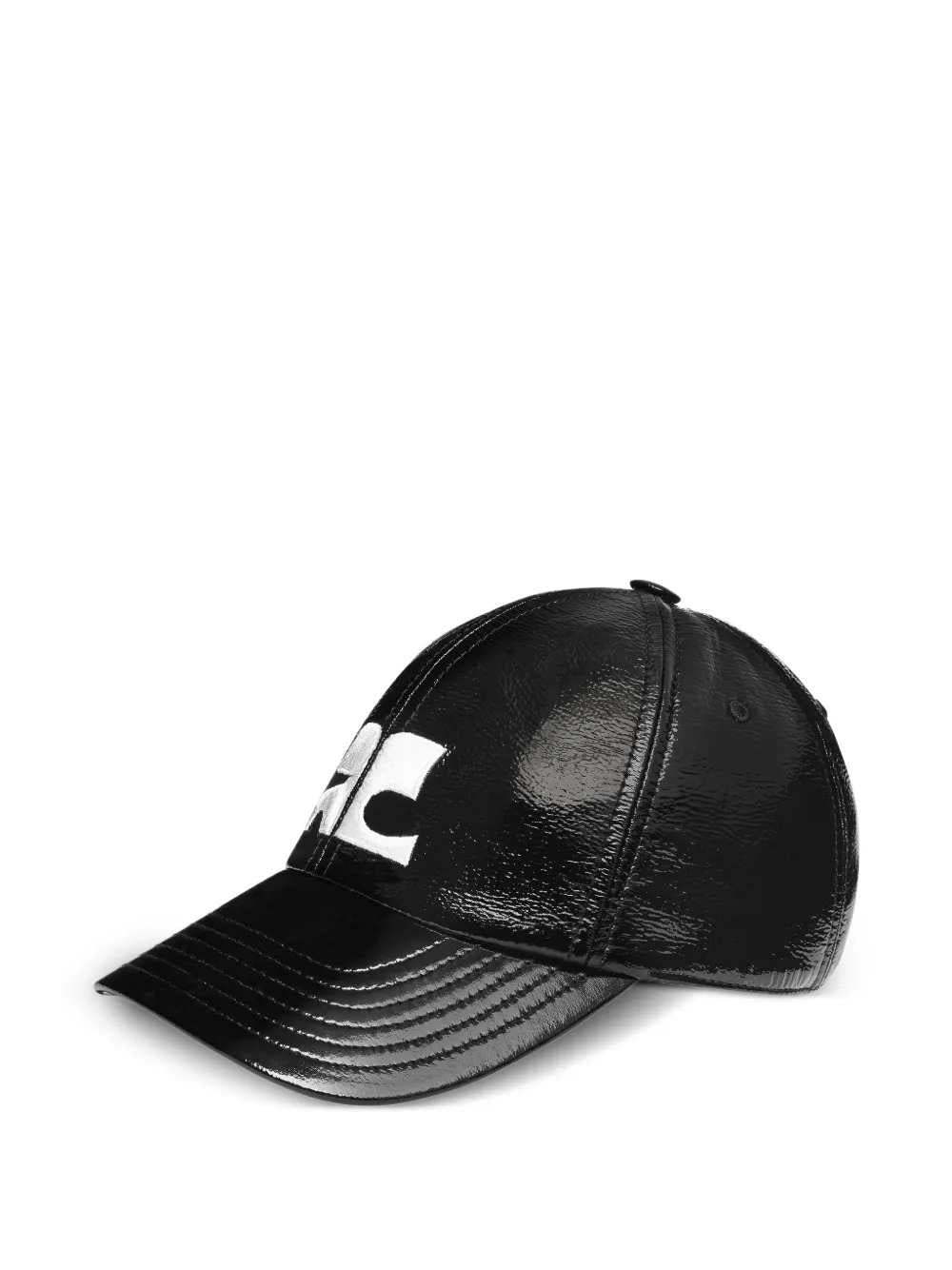 Courreges Women Cap With Vinyl Ac Logo