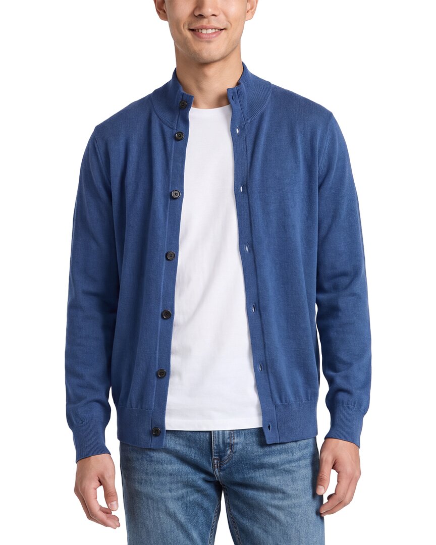 N.Peal Button Up 100% Cashmere Sweater