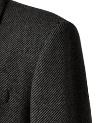 Dolce & Gabbana Gray Single Breasted Men Trench Coat Men's Jacket