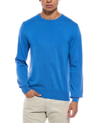 N.Peal Oxford 100% Cashmere Crewneck Sweater