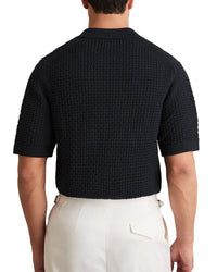 Reiss Reiss Comet Zip Through Text Sweater