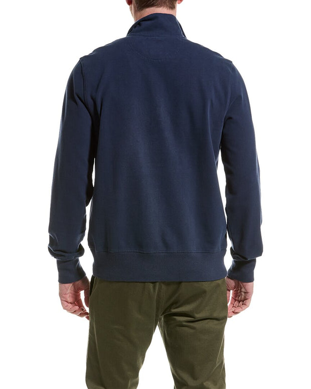 Brooks Brothers Sueded Jersey 1/2-Zip Pullover