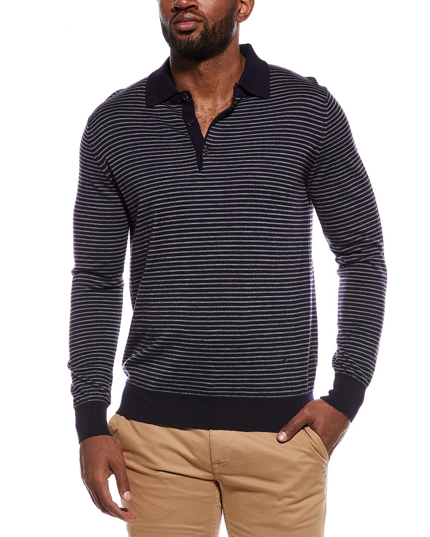 Isaia Isaia Cashmere Polo Sweater