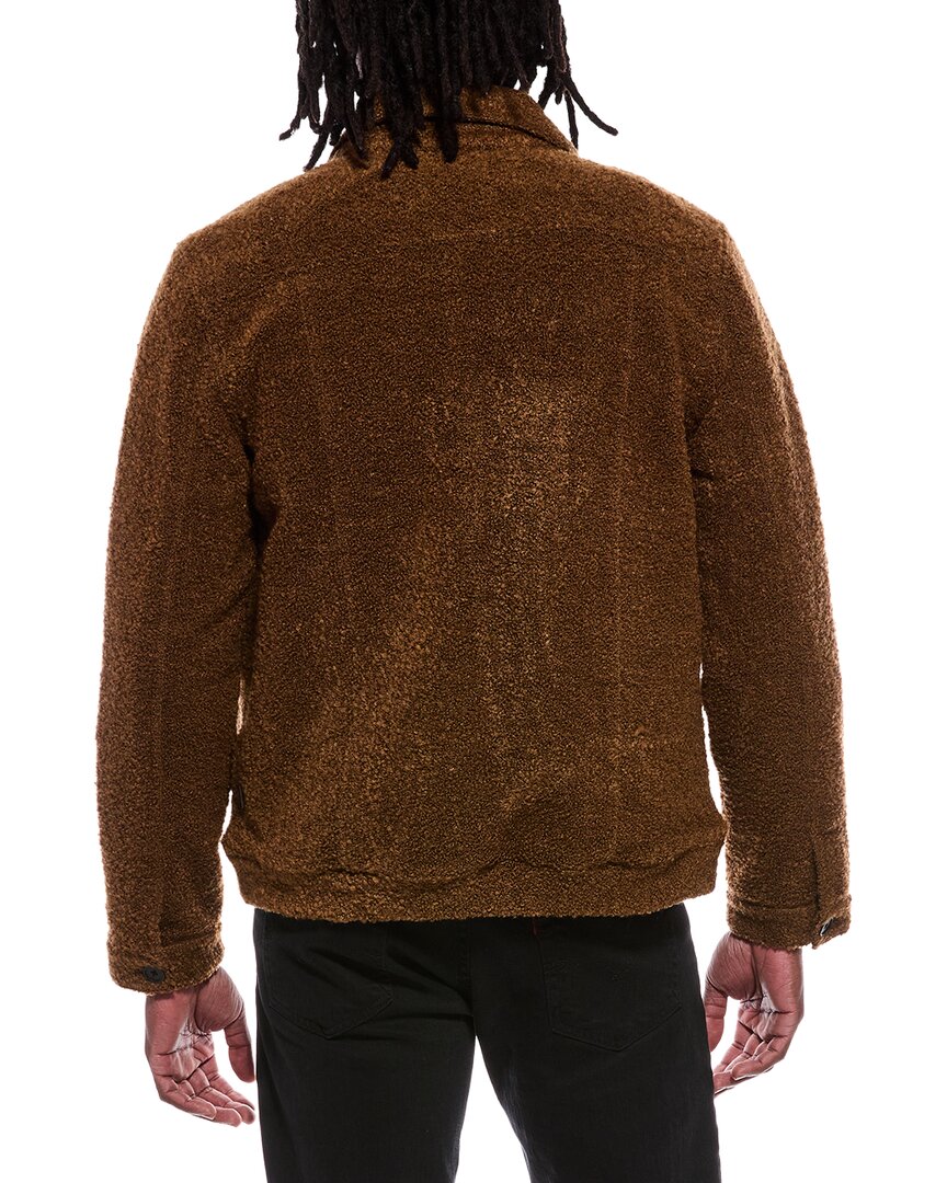 John Varvatos Cynder Boucle Trucker Jacket