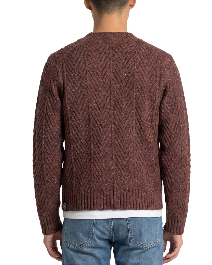 TODD SNYDER Todd Snyder Donegal Wool & Alpaca-Blend Cable Cardigan