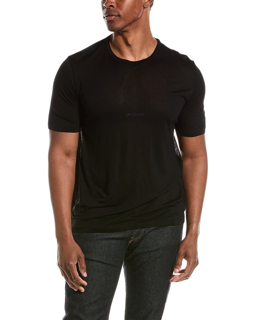 Saint Laurent T-Shirt Black