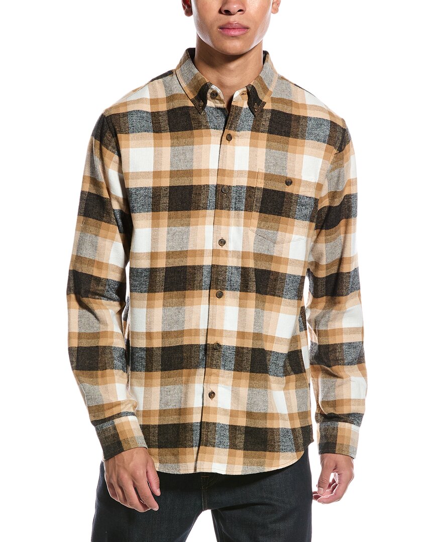Weatherproof Vintage Flannel Shirt Brown Multi