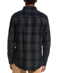 Weatherproof Vintage Plaid Corduroy Shirt