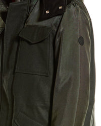 Armani Exchange Caban Wool-Blend Coat