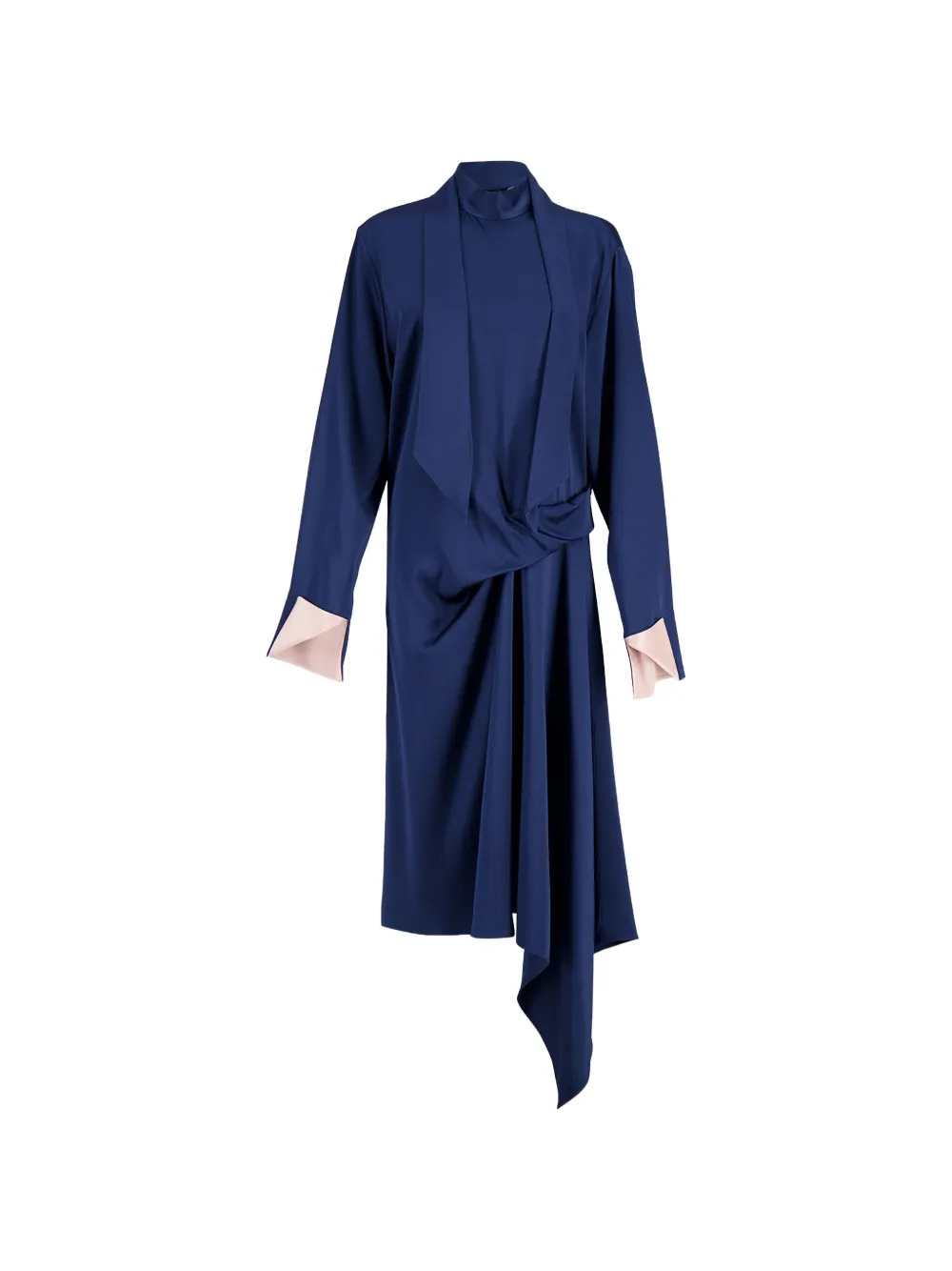 STELLA MCCARTNEY Stella Mccartney Women Satin-Finish Draped Midi Dress