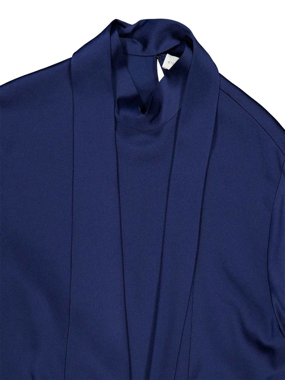 STELLA MCCARTNEY Stella Mccartney Women Satin-Finish Draped Midi Dress