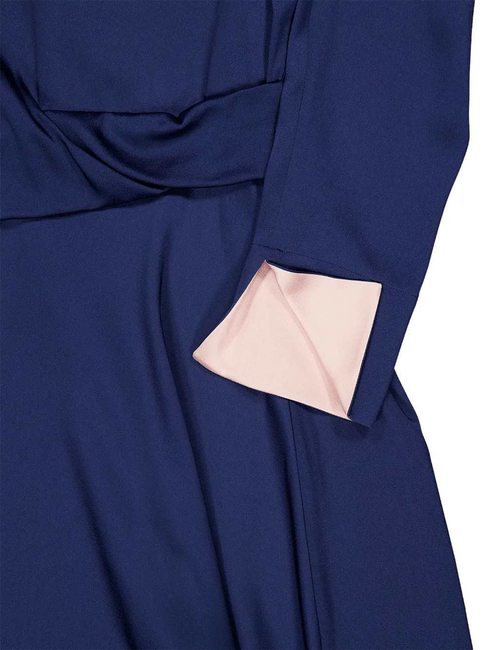 STELLA MCCARTNEY Stella Mccartney Women Satin-Finish Draped Midi Dress
