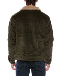 Weatherproof Vintage Sherpa Lined Cord Trucker Jacket