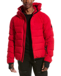 Moncler Grenoble Puffer Down Jacket Red