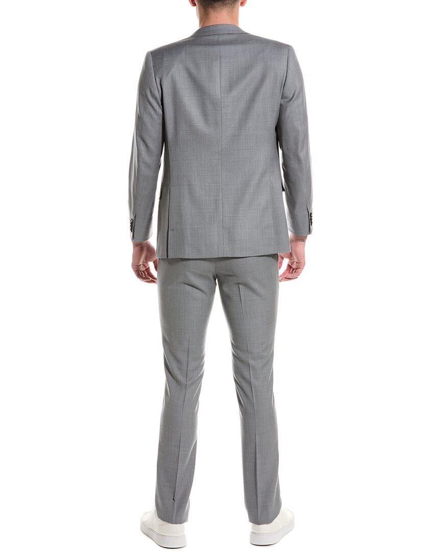 Cavalli Class 2Pc Slim Fit Wool Suit