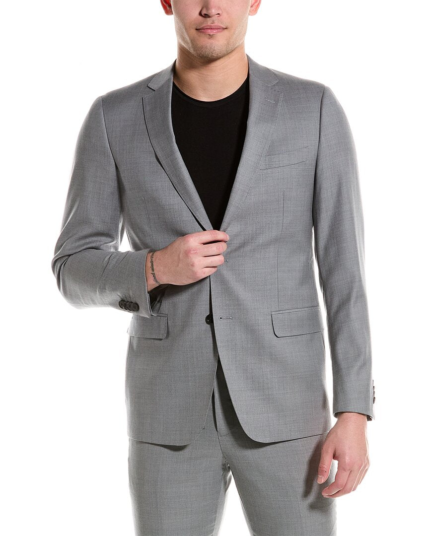 Cavalli Class 2Pc Slim Fit Wool Suit