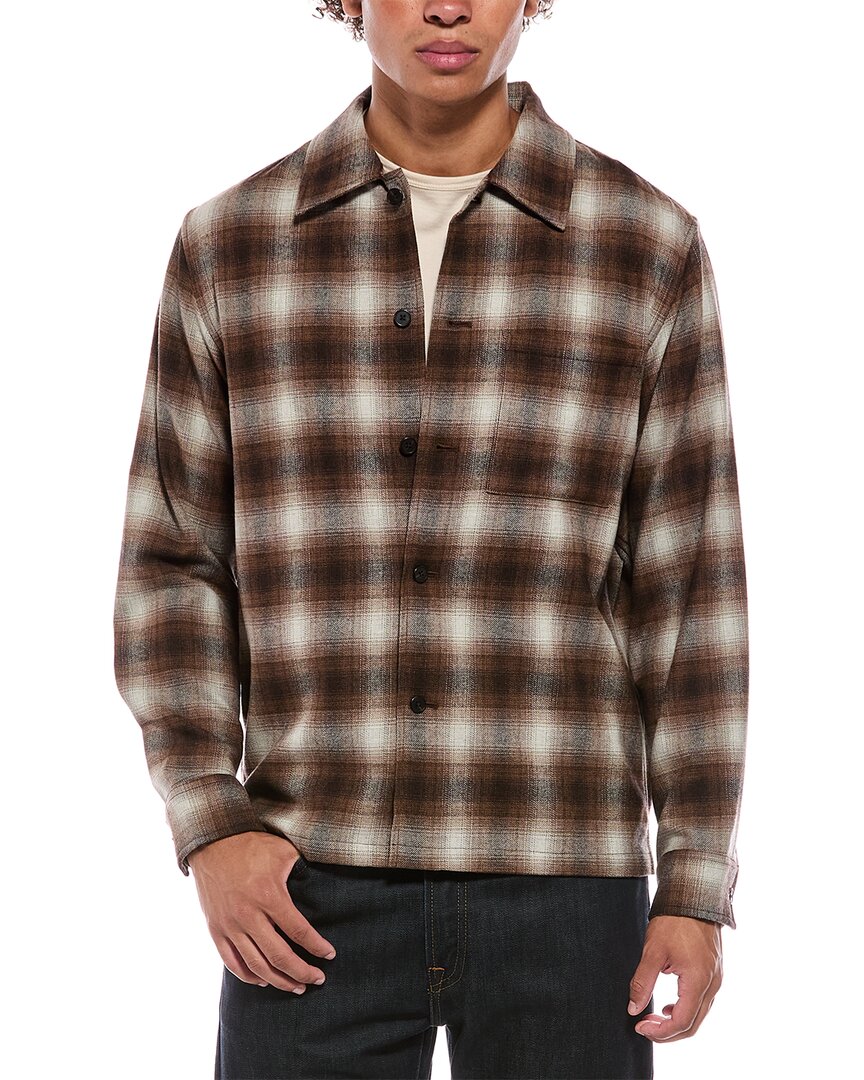 Theory Theory Jesi Wool-Blend Shirt
