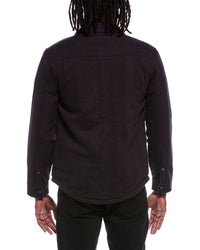 John Varvatos Jameson Herringbone Snap Jacket